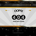 say ramat web site 404 sayfa tasarimi