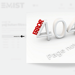 emist 404 sayfa tasarimi